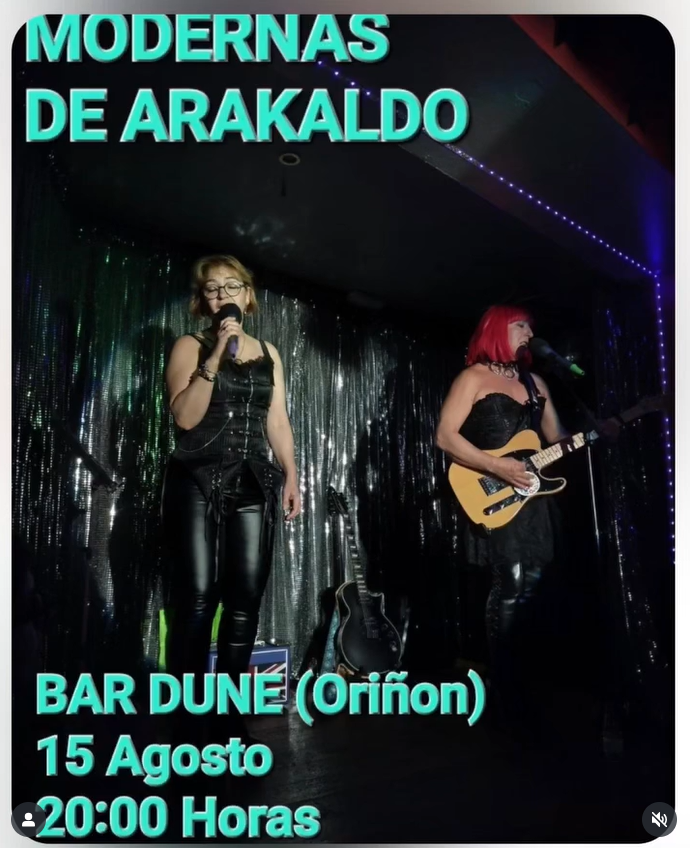 Modernas de Arakaldo en Bar Dune